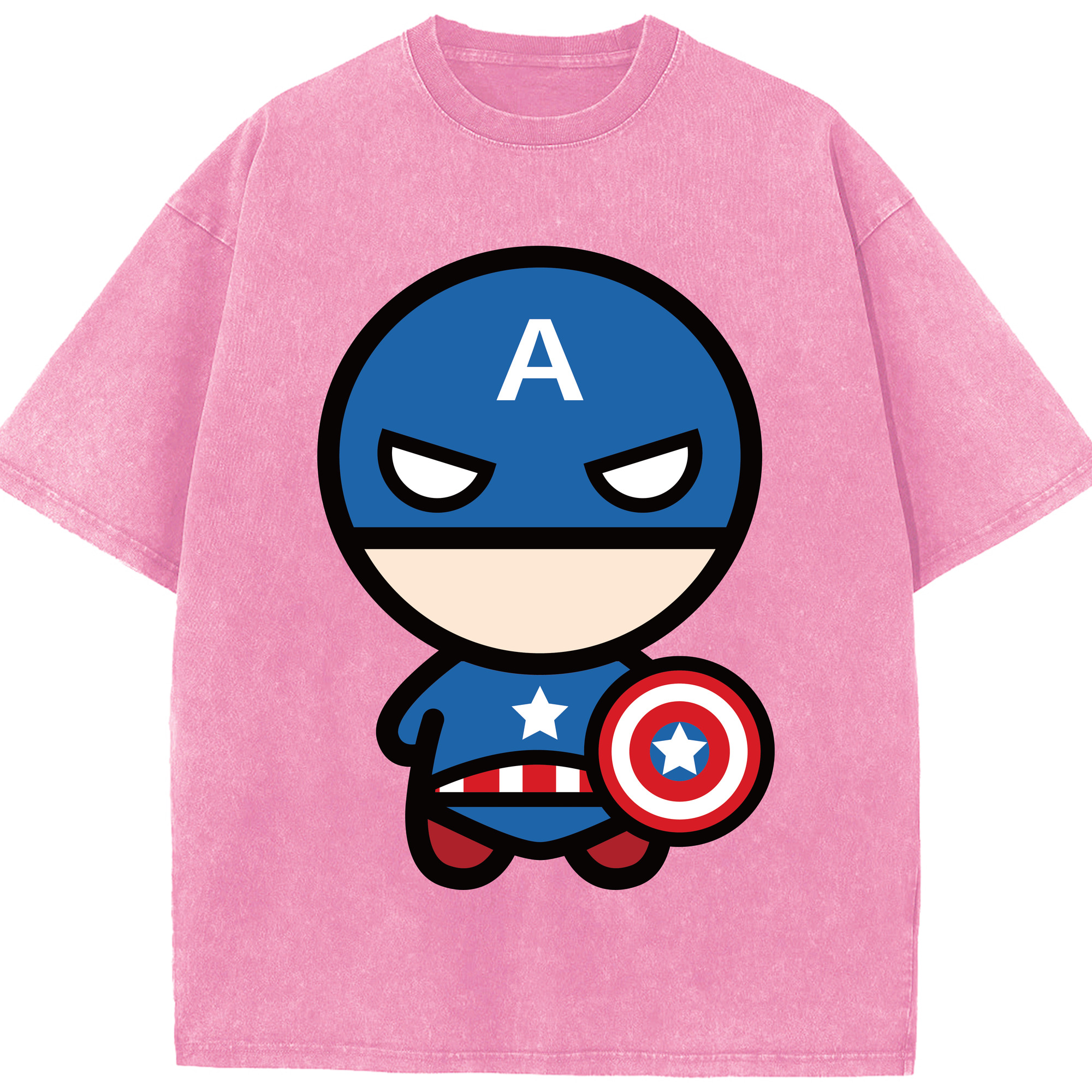 （画像用） アベンジャーズ The Avengers 綿100% ヴィンテージ風 半袖Tシャツ（フロントプリント）